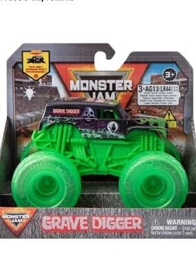 Monster Jam Grave Digger 1:43 Light-Up Wheels Truck